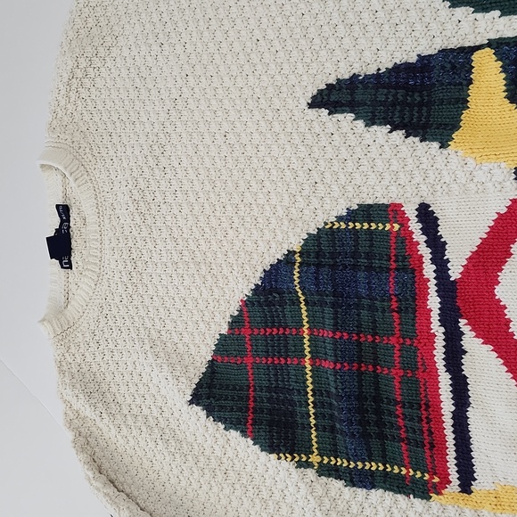 Vintage Nautica Handknit Men's Sweater size XL. - Picture 4 of 16